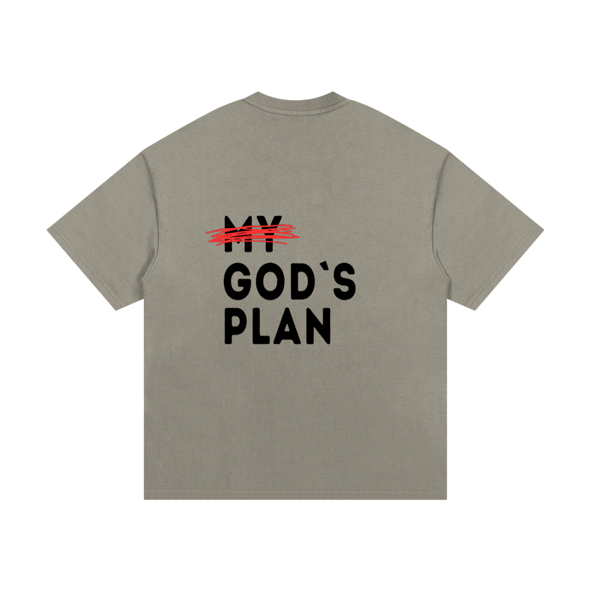 God’s Plan Essential Heavyweight Cotton T-Shirt