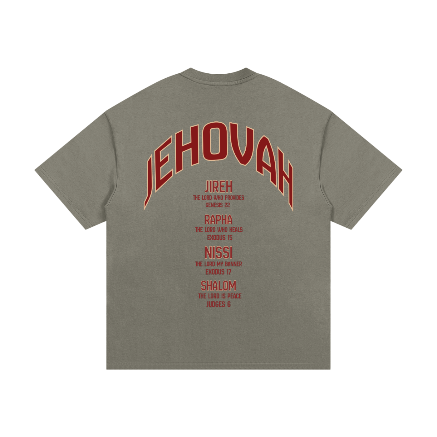 Jehovah Essential Heavyweight Cotton T-Shirt
