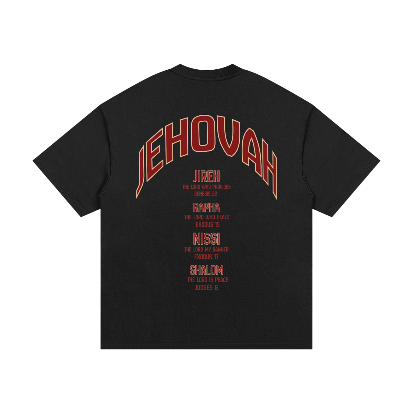 Jehovah Essential Heavyweight Cotton T-Shirt