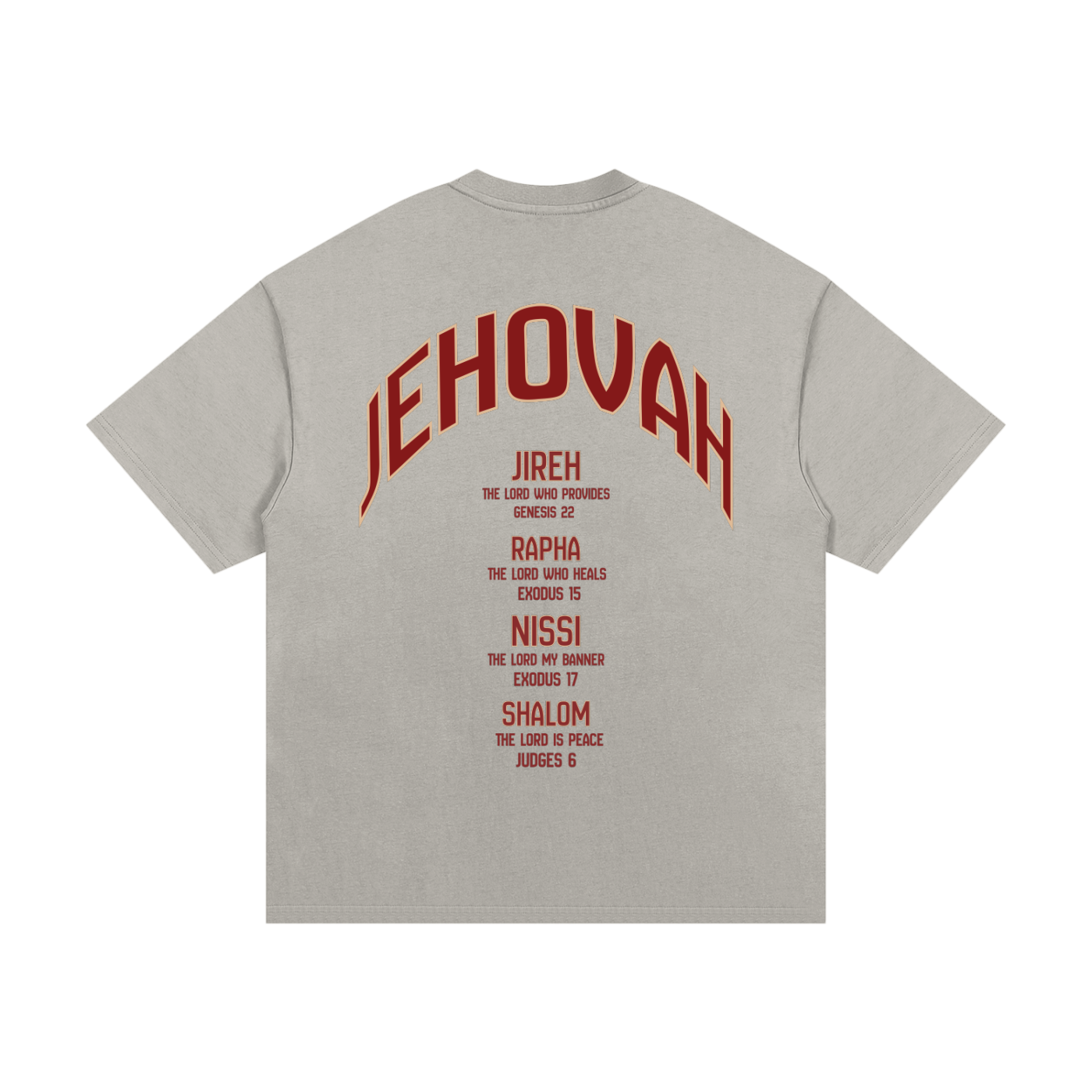 Jehovah Essential Heavyweight Cotton T-Shirt
