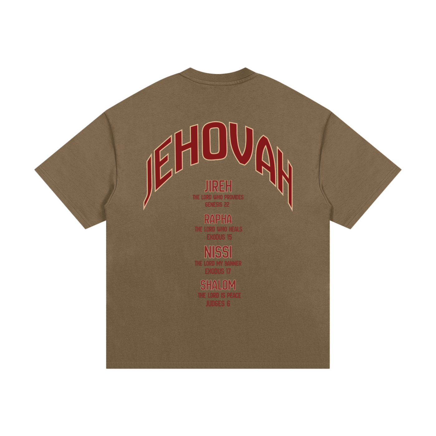 Jehovah Essential Heavyweight Cotton T-Shirt