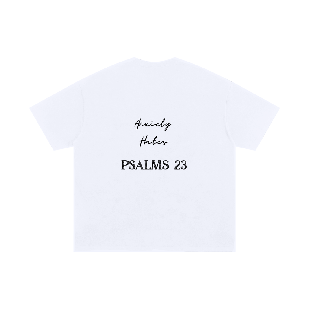 Psalms 23 Unisex Oversized Cotton T-Shirt