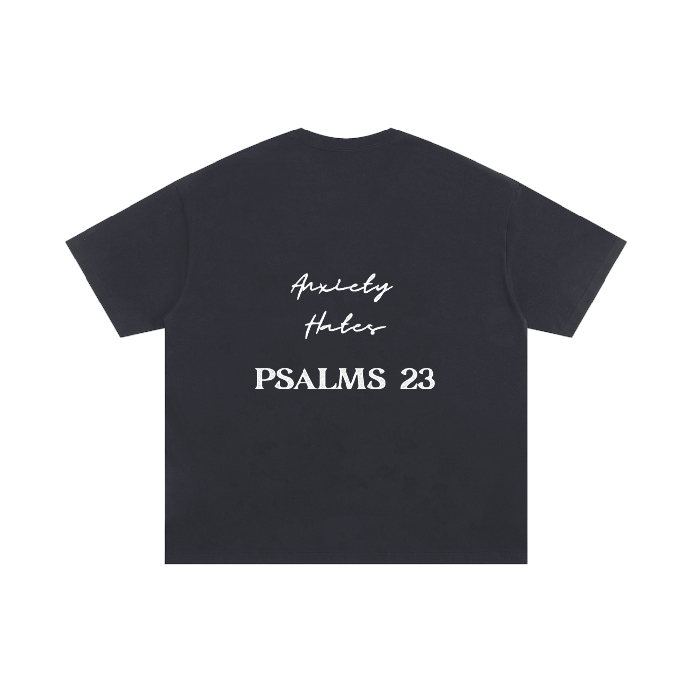 Psalms 23 Unisex Oversized Cotton T-Shirt