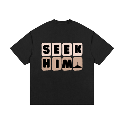 Seek Him Essential Heavyweight Cotton T-Shirt