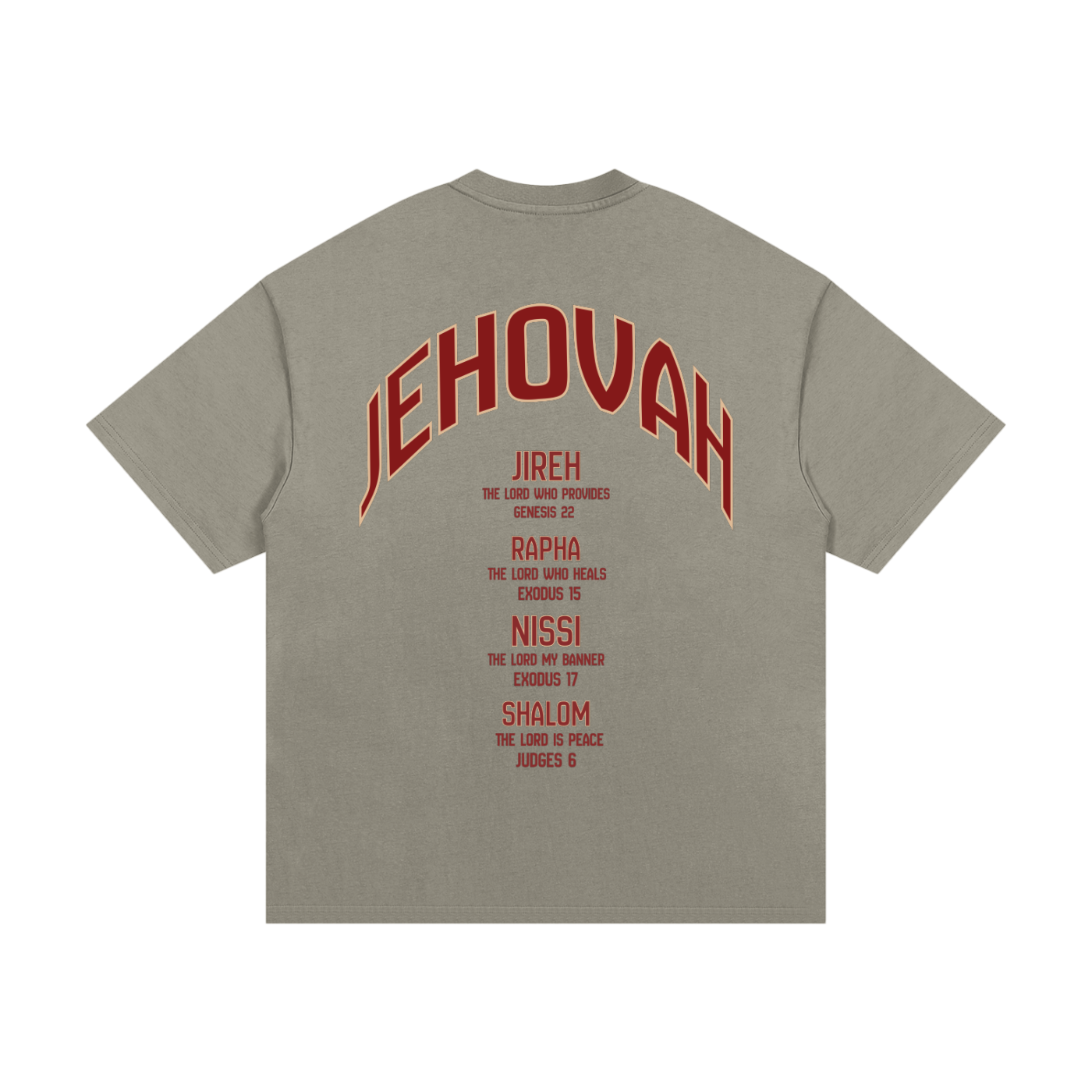 Jehovah Essential Heavyweight Cotton T-Shirt