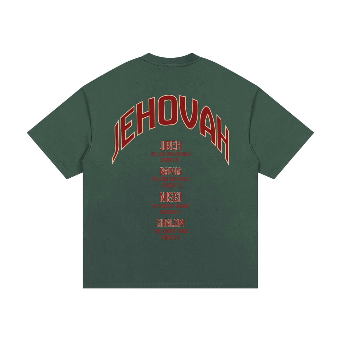 Jehovah Essential Heavyweight Cotton T-Shirt