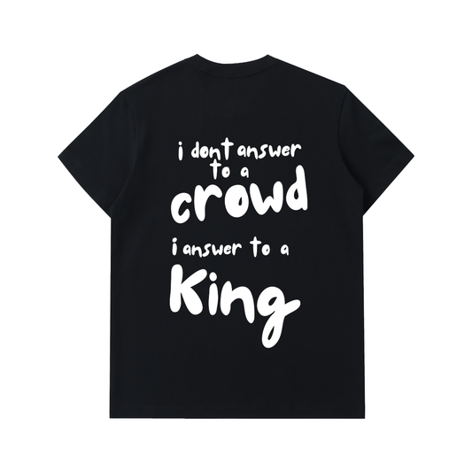 I answer to a King Essential Heavyweight Cotton T-Shirt