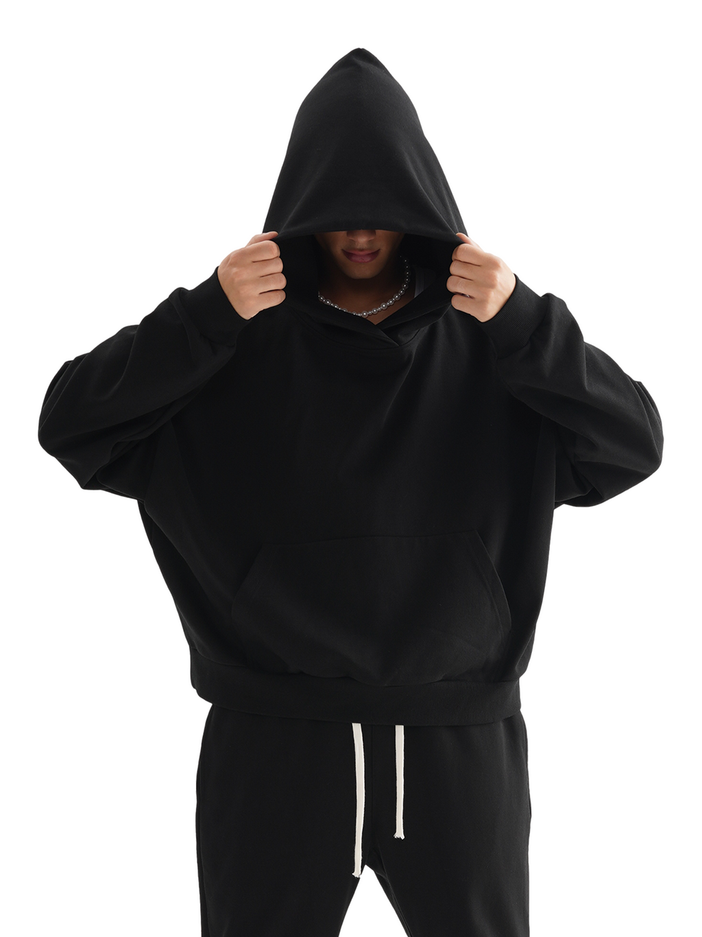 A little more like Jesus Boxy Oversized Hoodie