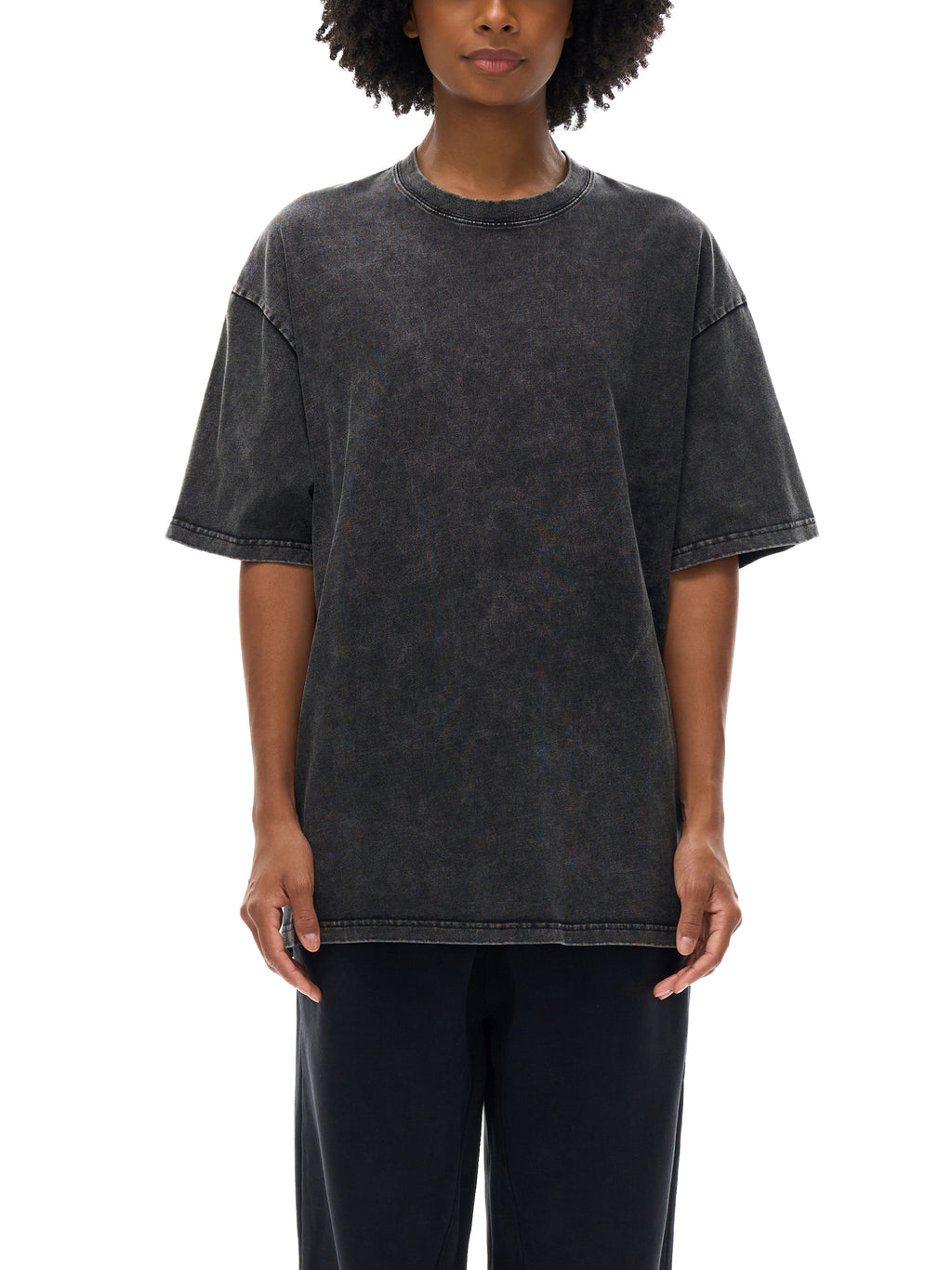 Salvation Snow Washed Oversized Cotton T-Shirt