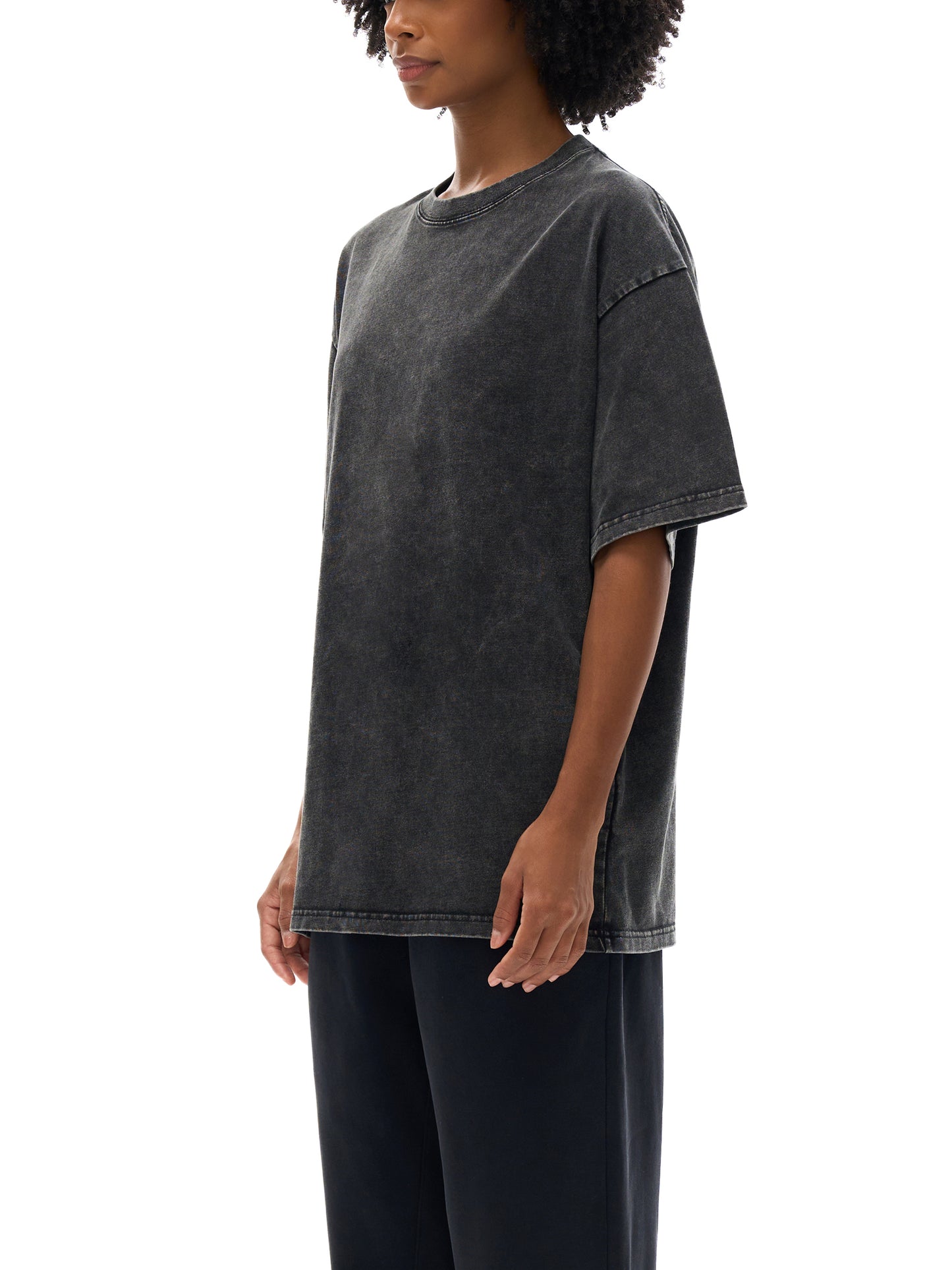 A little more like Jesus Snow Washed Oversized Cotton T-Shirt